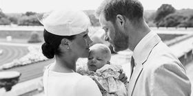 Duke and Duchess of Sussex and Archie