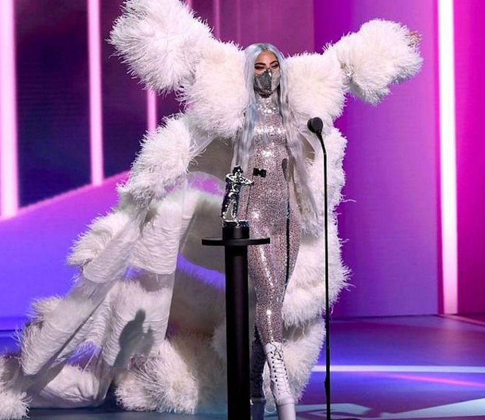 Lady Gaga at the VMAS 2020 MTV Awards.(Photo: Kevin Winter/Getty Images)