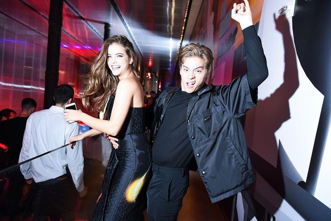 Barbara Palvin and Dylan Sprouse. Photo: Griffin Lipson