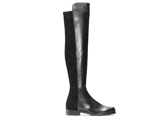 This over-the-knee boot has gained a cult following over the years and it's not hard to see why. Practical, simple and stylish: here's a boot you will never tire of wearing.