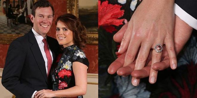 Princess Eugenie of York announced her engagement to Jack Brooksbank, via an official statement from the palace on January 22, 2018. The couple reportedly got engaged in Nicaragua a couple of weeks ago, and are planning an Autumn 2018 wedding at the same chapel Prince Harry and Meghan Markle plan to wed at in May, St George's Chapel in Windsor.