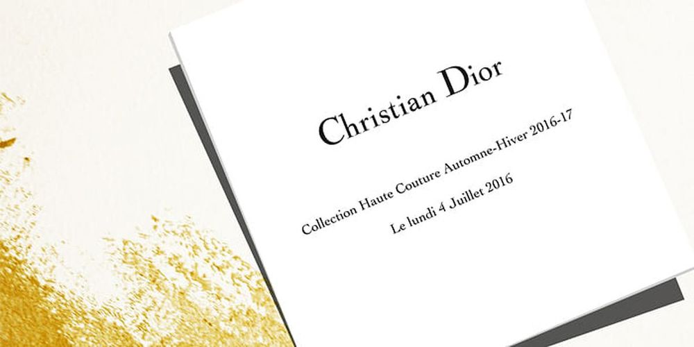 First Look At Dior's Haute Couture SS17