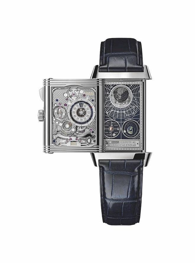 he Reverso Hybris Mechanica Calibre 185, the world’s first watch with four functioning faces. (Photo: Jaeger-LeCoultre)