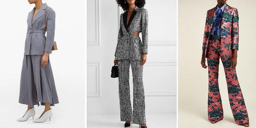 Griselda Velvet Suit  Velvet suit, Suits, Wide leg pants