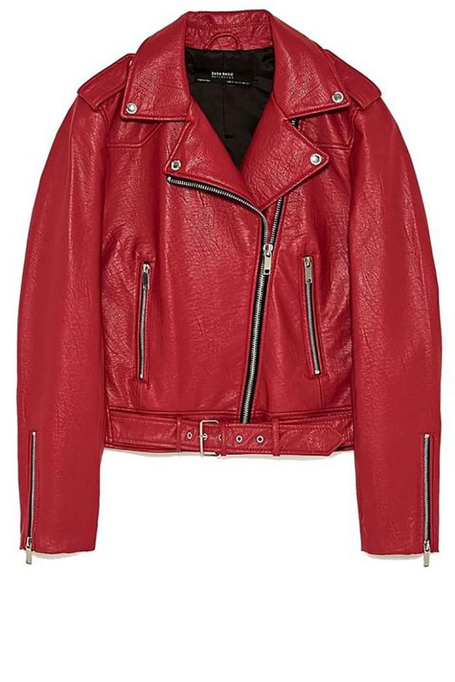 Zara jacket, $69, zara.com.
