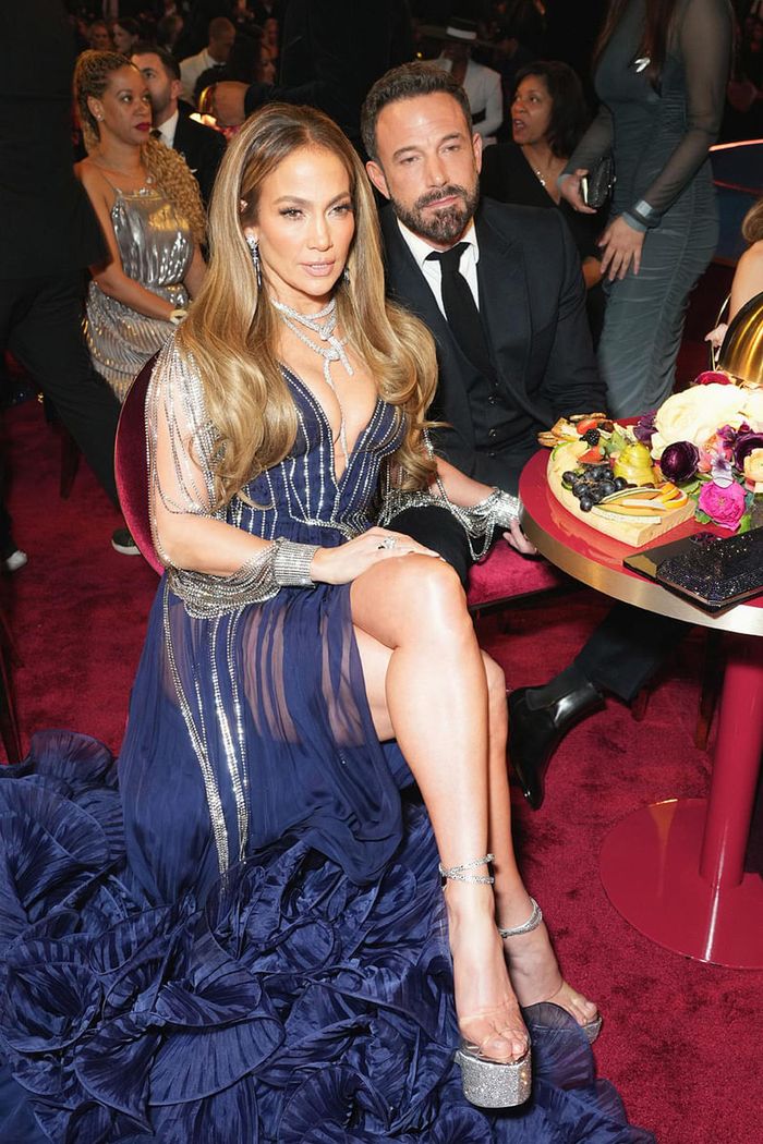 Jennifer Lopez Looks So Elegant in a Backless Low-Cut Sundress