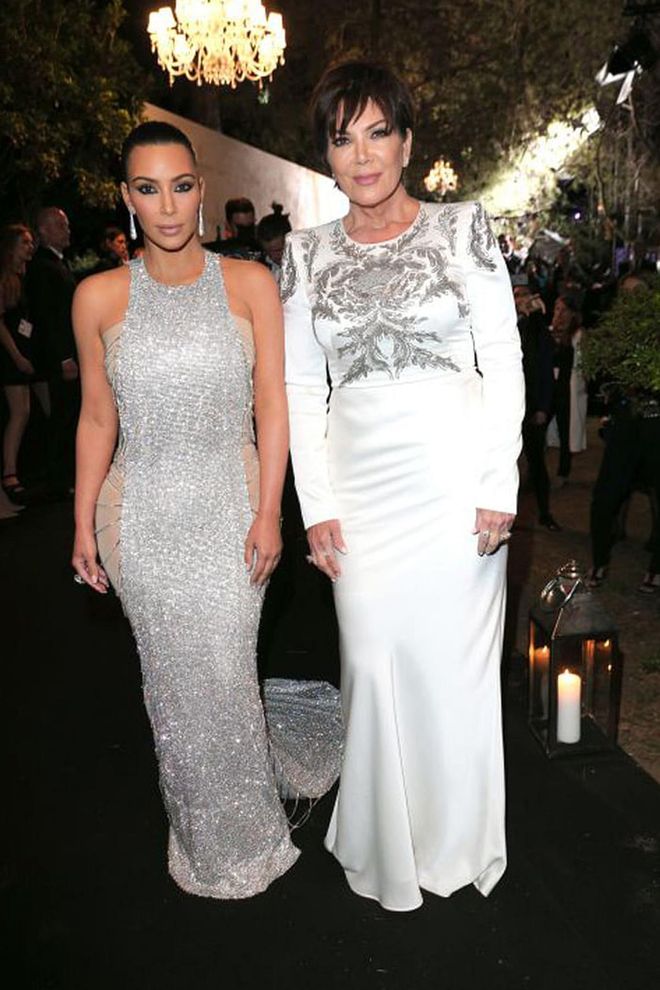 Kim Kardashian and Kris Jenner
.Photo: Getty