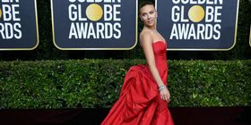 Scarlett Johansson at the 2020 Golden Globes