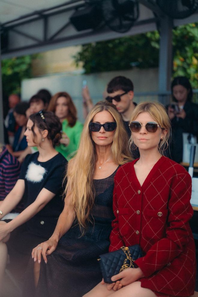 Laura Bailey and Clemence Poesy. Photo: Chanel