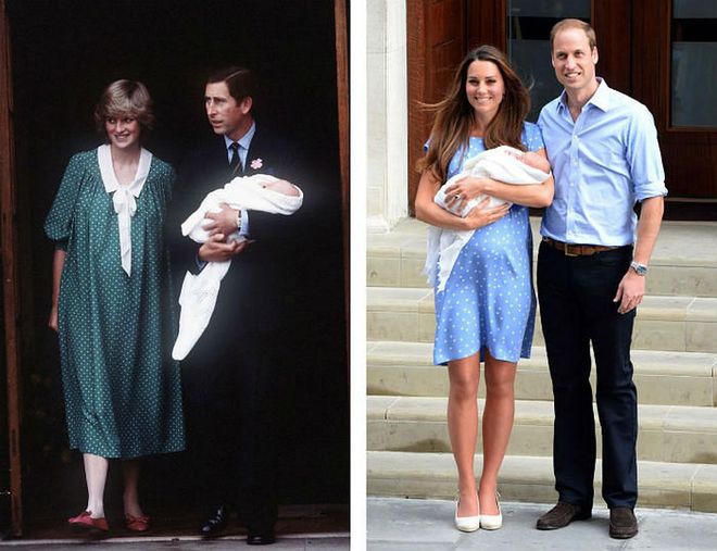 Both Prince William and Harry were born at St. Mary's Hospital in the private Lindo Wing. Kate Middleton gave birth to Prince George and Princess Charlotte here as well. Though it's reported that Kate Middleton is thinking about switching up the tradition and giving birth to her third child at home.Photo: Getty