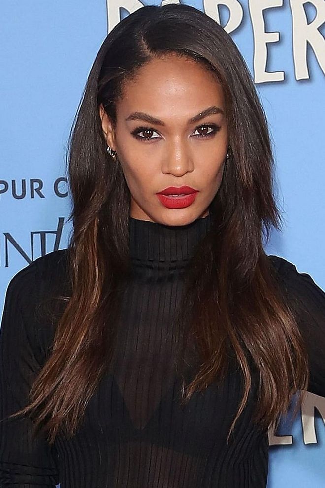 Multilayered angles lend extra volume to Smalls' long strands. Photo: Getty
