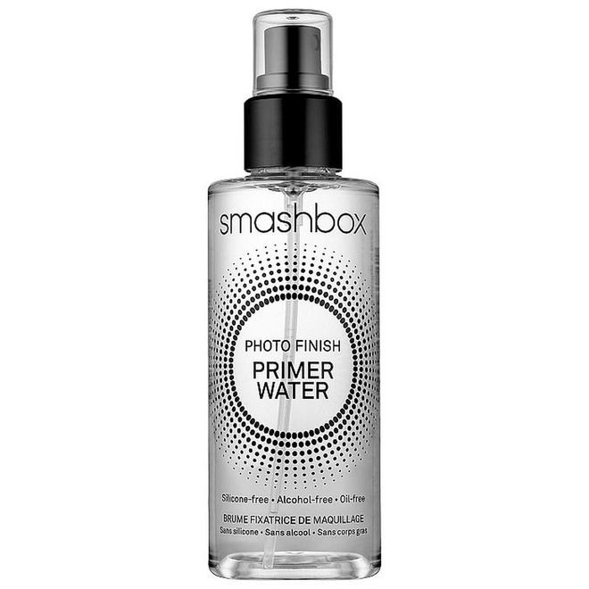 Adding another step to your face routine in the morning might be tough for those who are pressed for time. Smashbox's primer water is easy to apply with just a couple of spritz before and after makeup application. It's a 2-in-1 primer and makeup setting spray so you can kill two birds with one stone. 